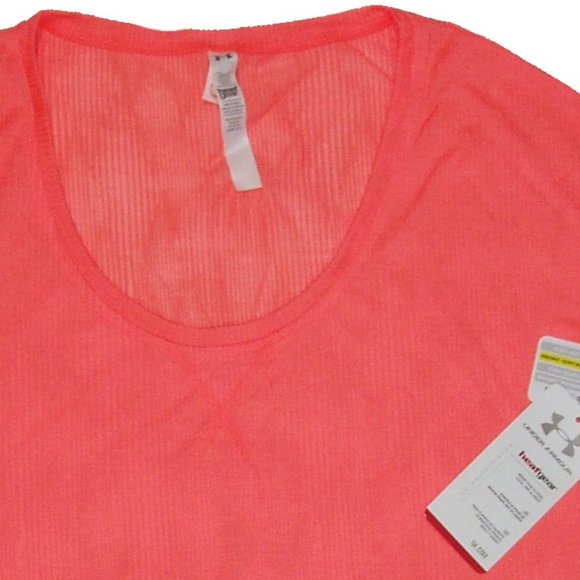 Tangerine Womens UA Tee Top Semi Fitted Sports BTS Ladies Teen Shirt Athletic - Picture 2 of 10